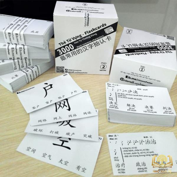 nhớ chữ Hán bằng Flashcards