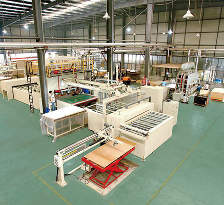 DÂY CHUYỀN ÉP MELAMINE DÂY CHUYỀN ÉP MELAMINE