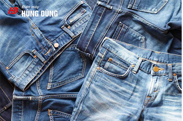 cách giặt quần jeans bằng máy giặt