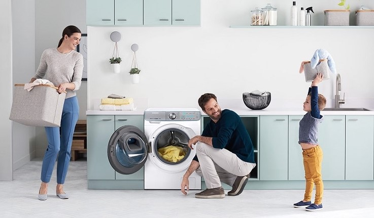 Nhu cầu sử dụng máy giặt sấy của gia đình