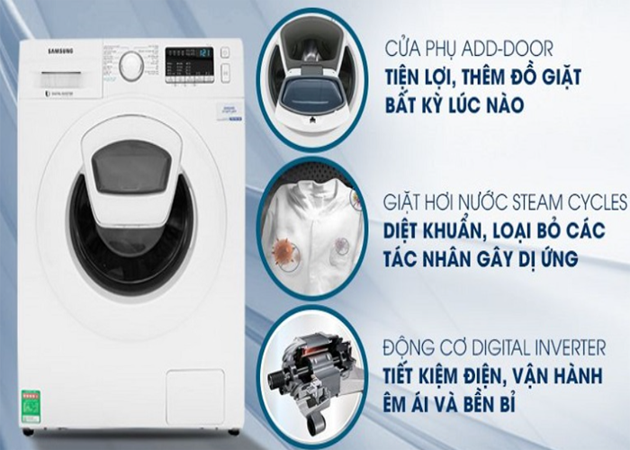 Máy giặt sấy đến từ nhà Samsung