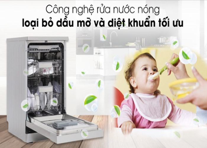 Tính năng vượt trội của máy rửa bát