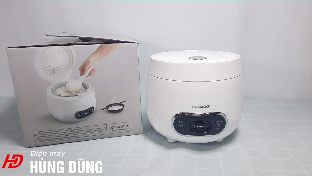 Nồi Cơm Điện Mini Lock&Lock EJR426 Dung Tích 0.8 lít