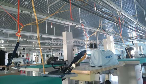 Hệ thống sử dụng ống khí nén công nghiệp