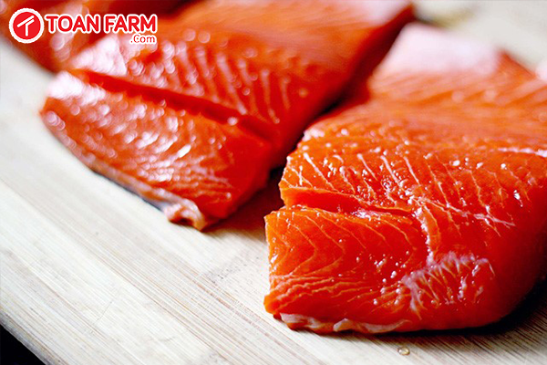 Hàm lượng dinh dưỡng trong cá hồi vô cùng cao