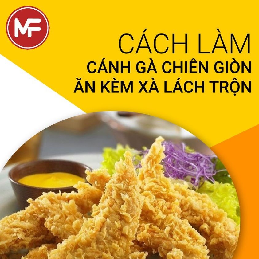 Cách làm gà rán giòn ngon chuẩn vị cùng Toàn Farm
