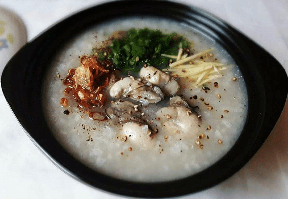 Cháo hàu ăn mãi không ngán