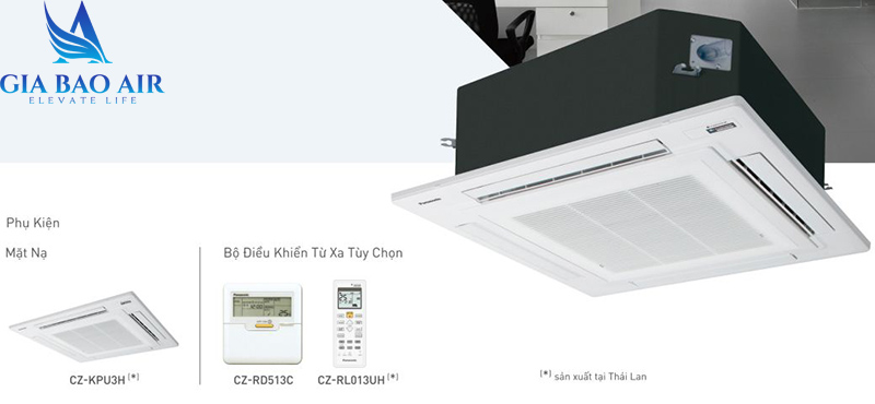 Máy lạnh âm trần Panasonic Inverter 5Hp S-43PU2H5