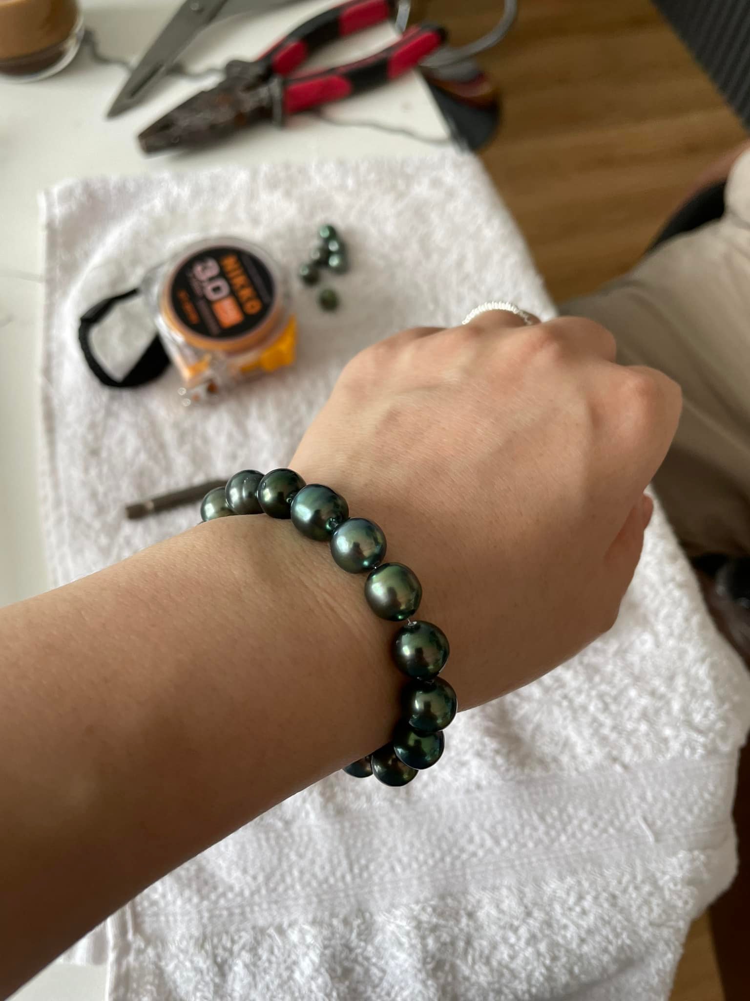 Vòng tay ngọc trai biển tahiti sẽ không làm bạn thất vọng