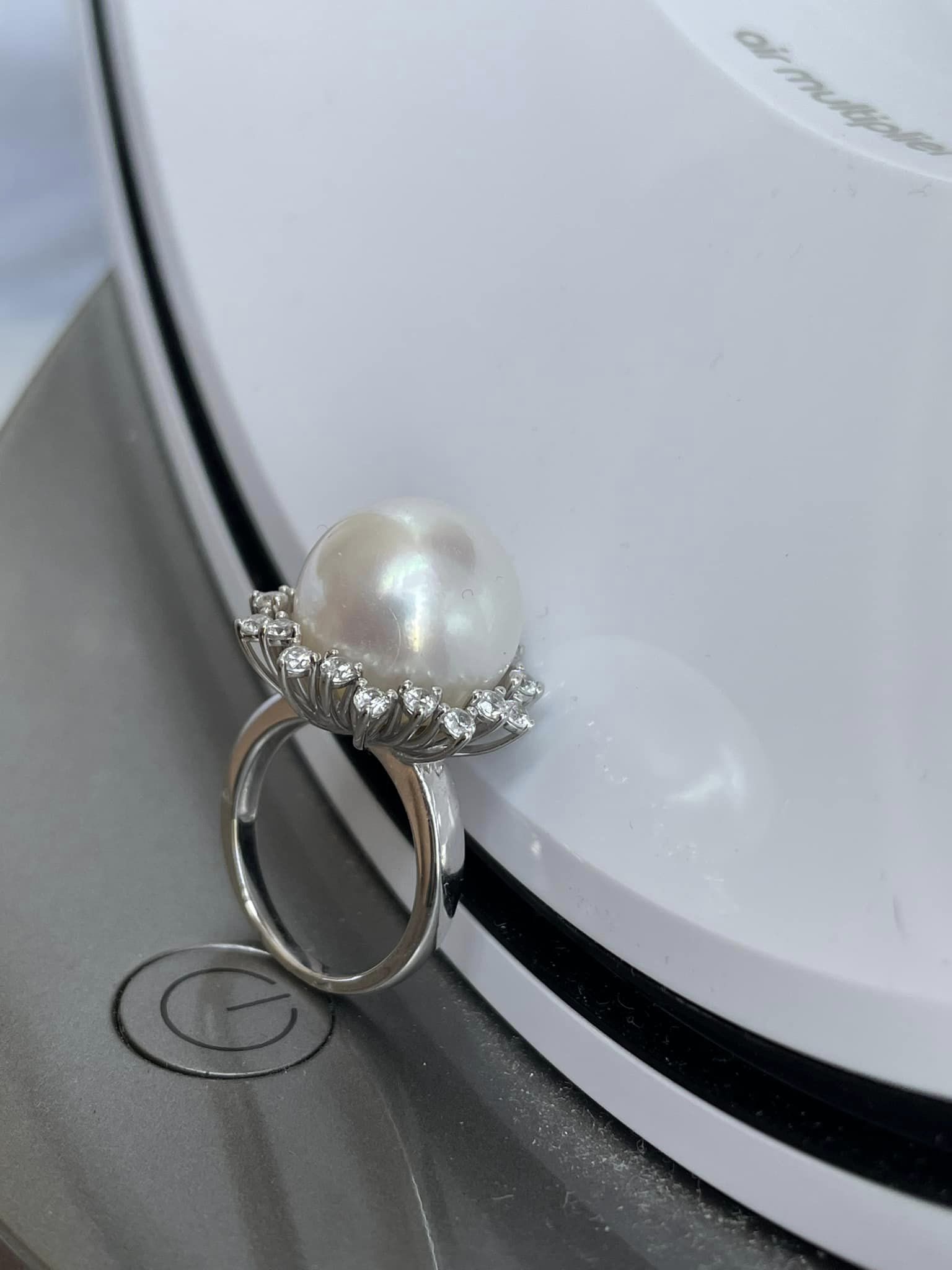 nhẫn ngọc trai Southsea