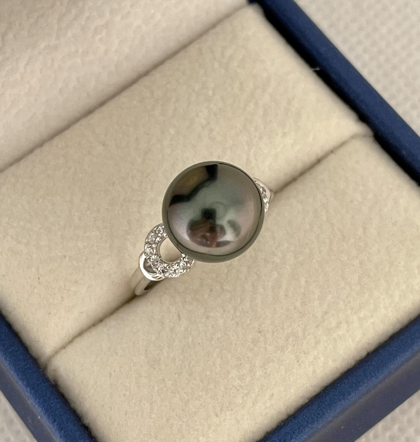 nhẫn ngọc trai Tahiti