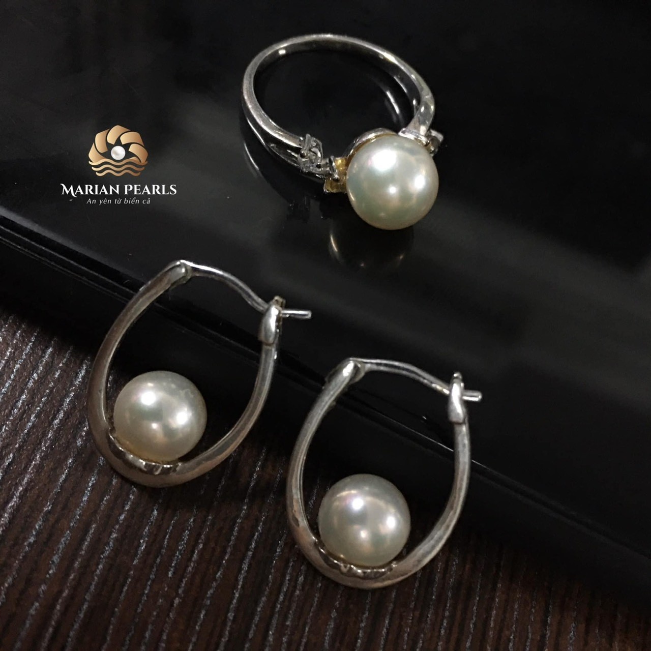 Bộ trang sức Ngọc trai Akoya