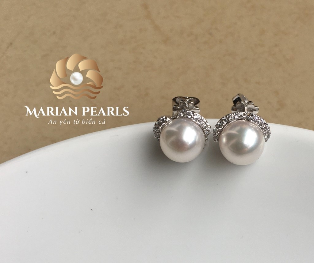 Bông tai Ngọc Akoya - Tình Yêu Bất Diệt