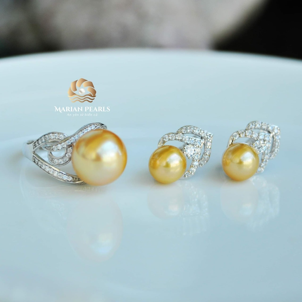 Bông tai Ngọc trai Southsea