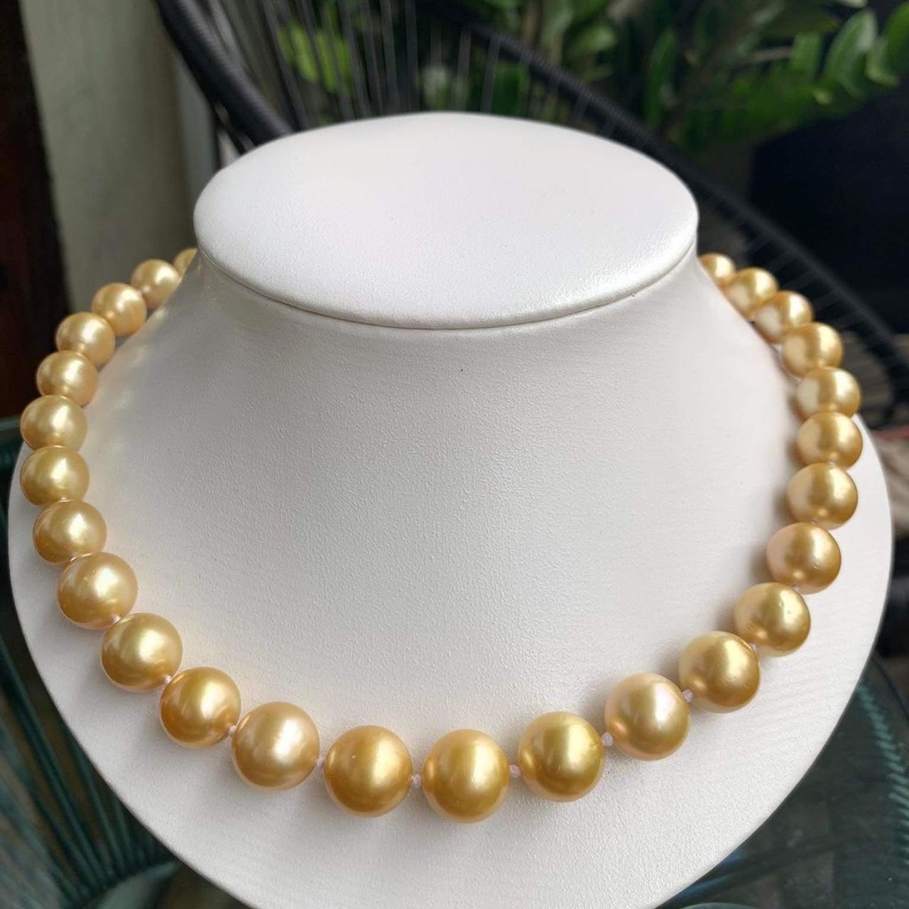 Chuỗi Ngọc Trai Southsea vàng