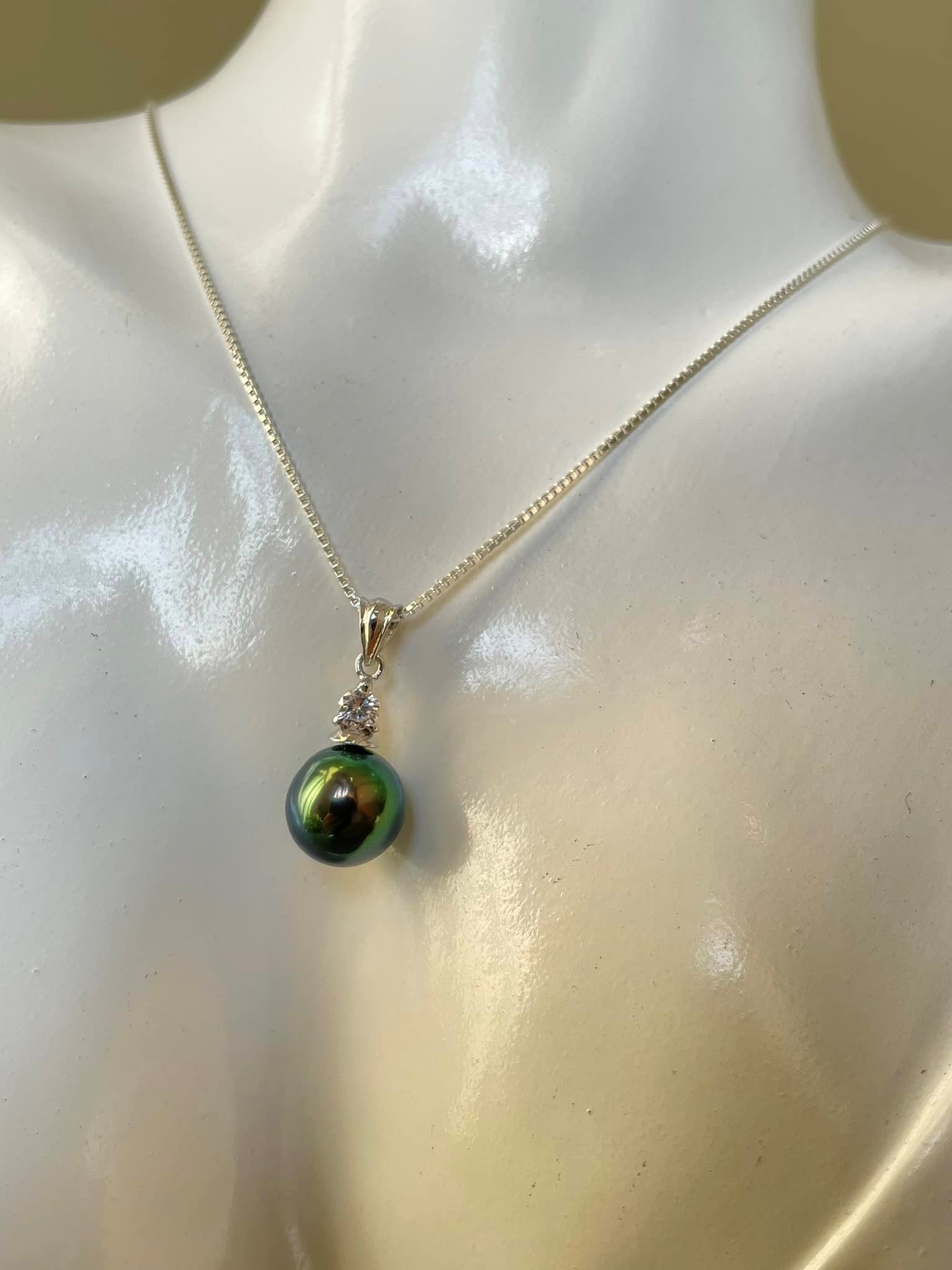 Dây chuyền ngọc trai Tahiti