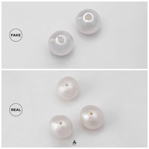 ngọc trai real - fake