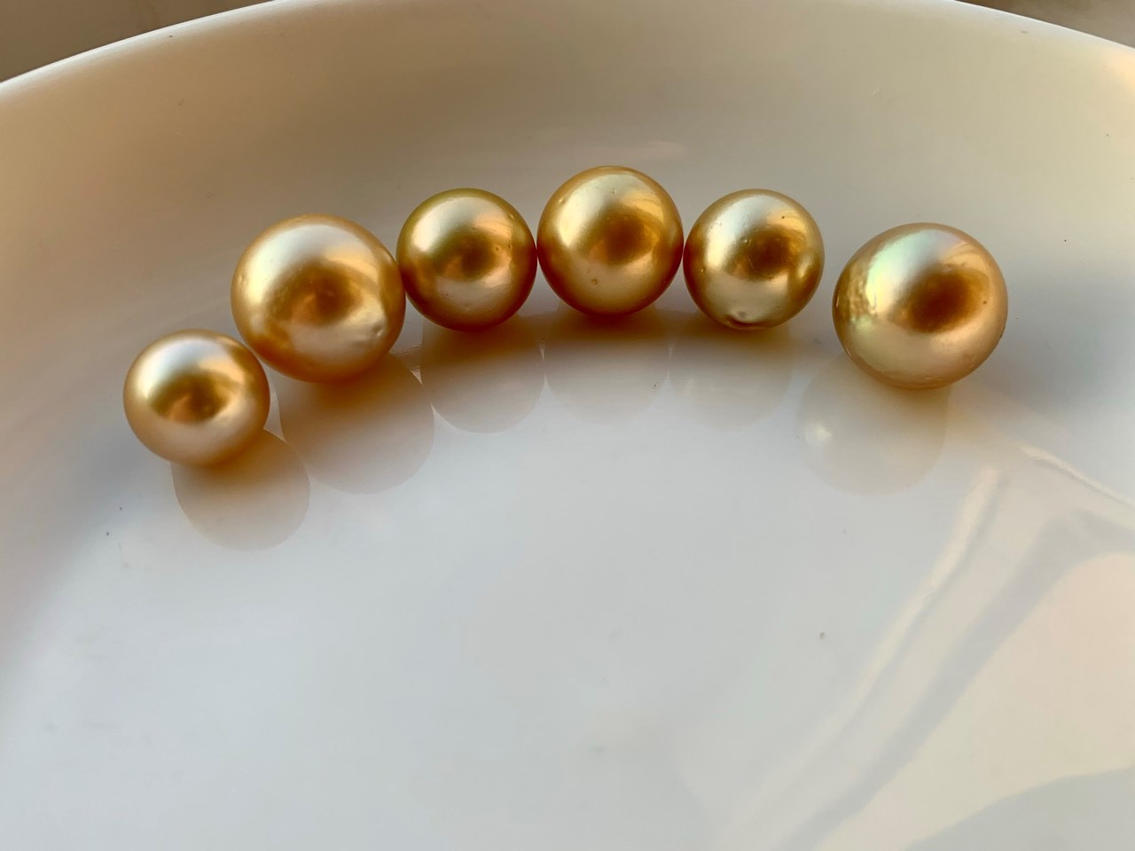 Ngọc trai Southsea vàng thương hiệu Marian Pearls