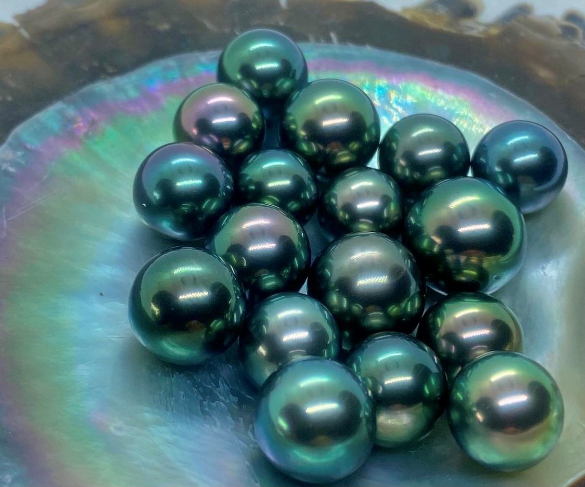 Ngọc trai đen Tahiti kích thước lớn cực kì quý hiếm