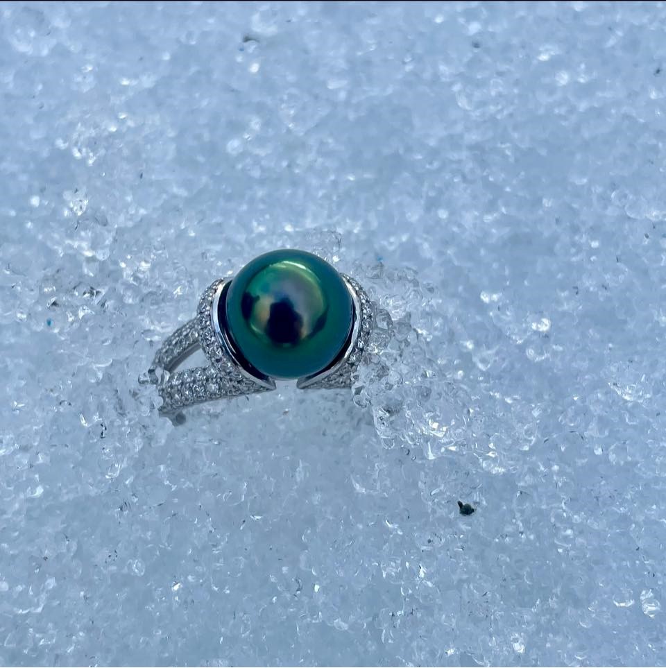 Nhẫn ngọc trai Tahiti