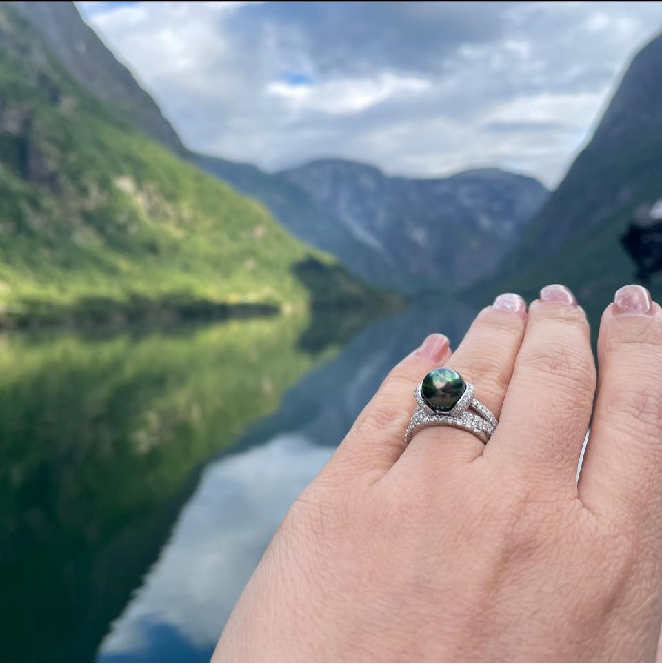 Nhẫn ngọc trai Tahiti