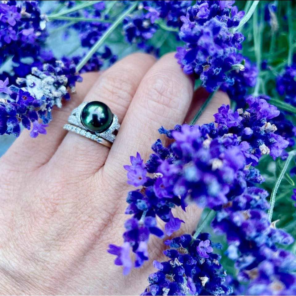 Nhẫn ngọc trai Tahiti