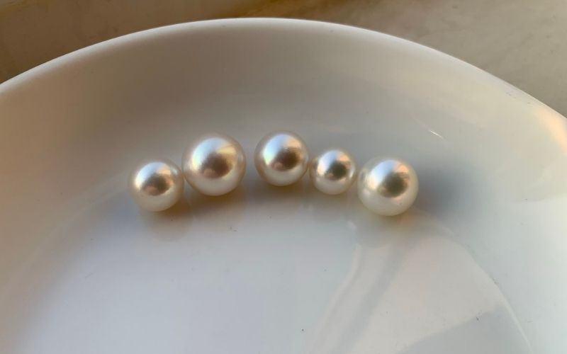 Các kích cỡ của ngọc trai South sea
