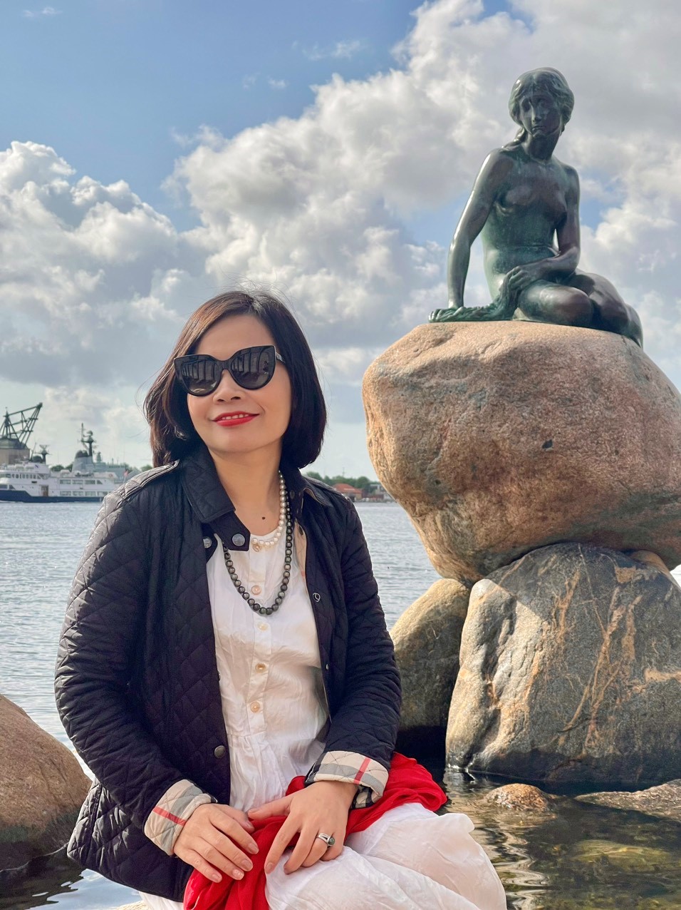 Vòng cổ ngọc trai Akoya