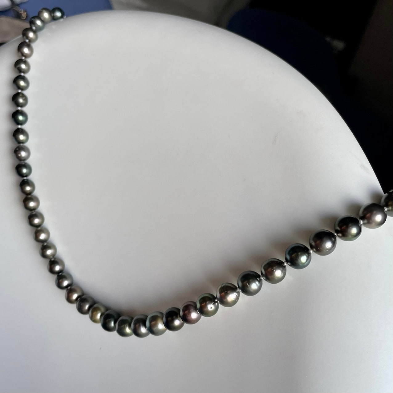 Vòng Cổ Ngọc Trai Đen Tahiti