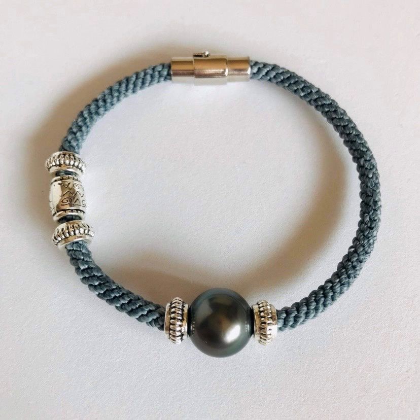 Vòng tay kết hợp Ngọc trai Tahiti