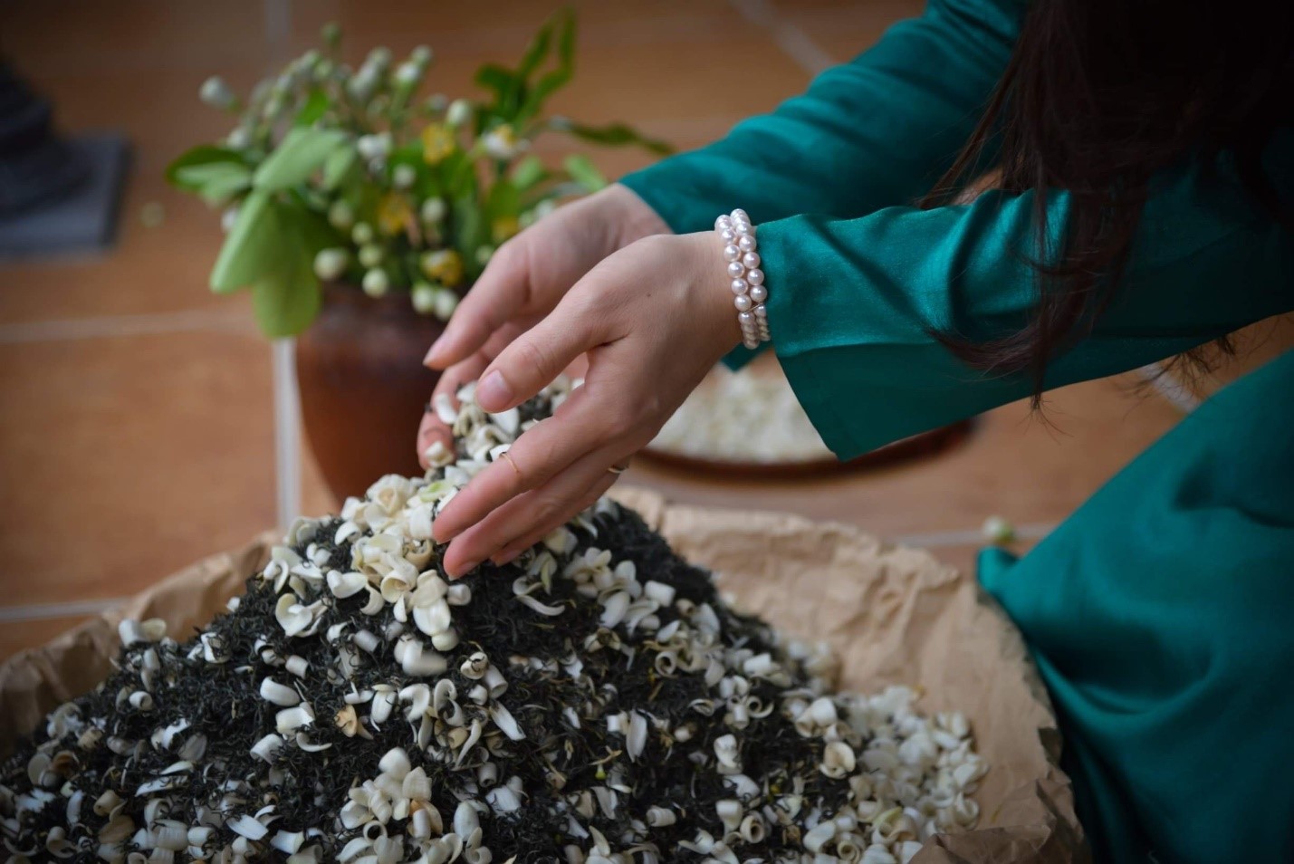 Vòng tay ngọc trai Akoya