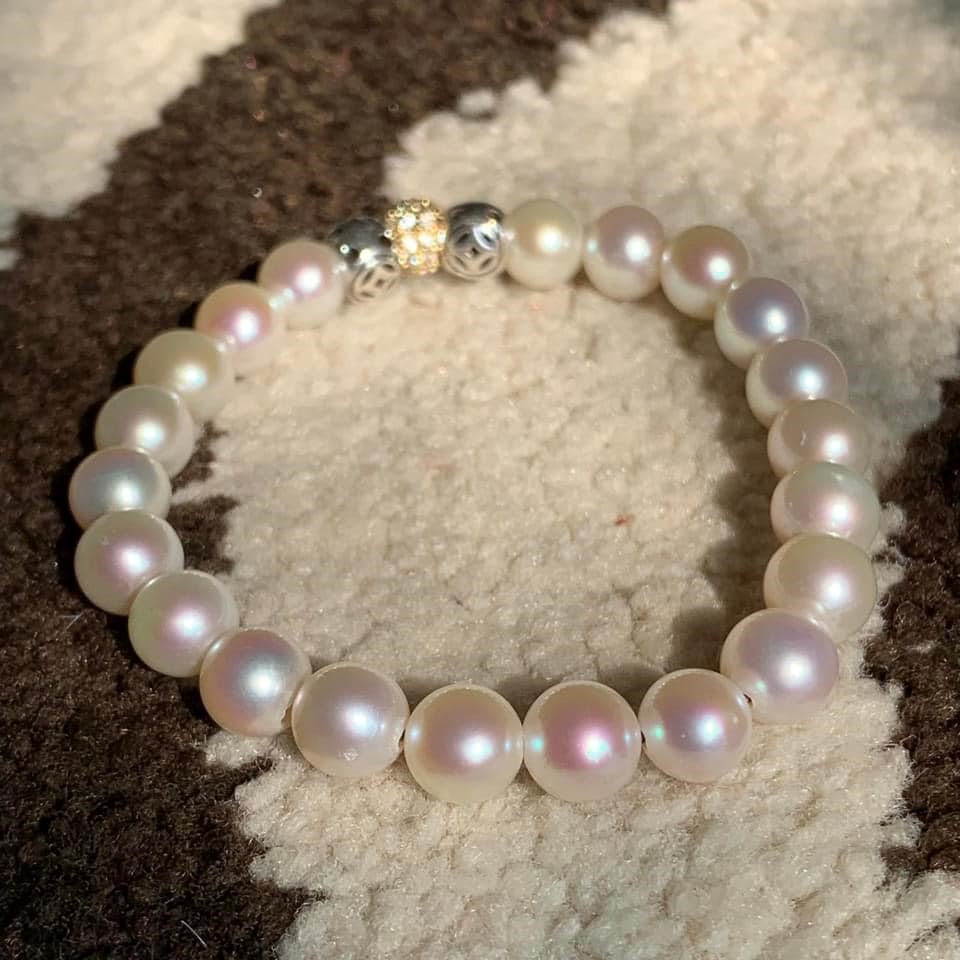 Vòng tay Ngọc trai Akoya lấp lánh