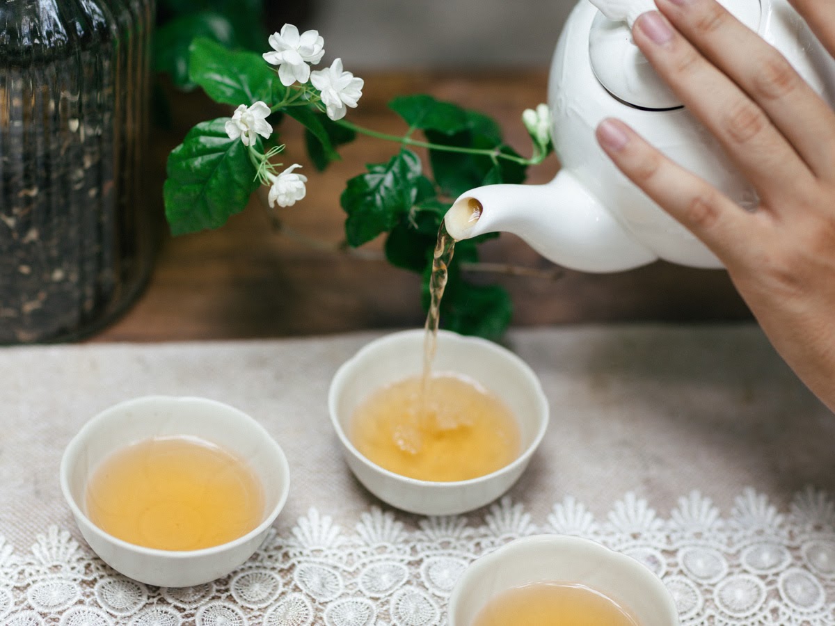 trà xanh tân cương