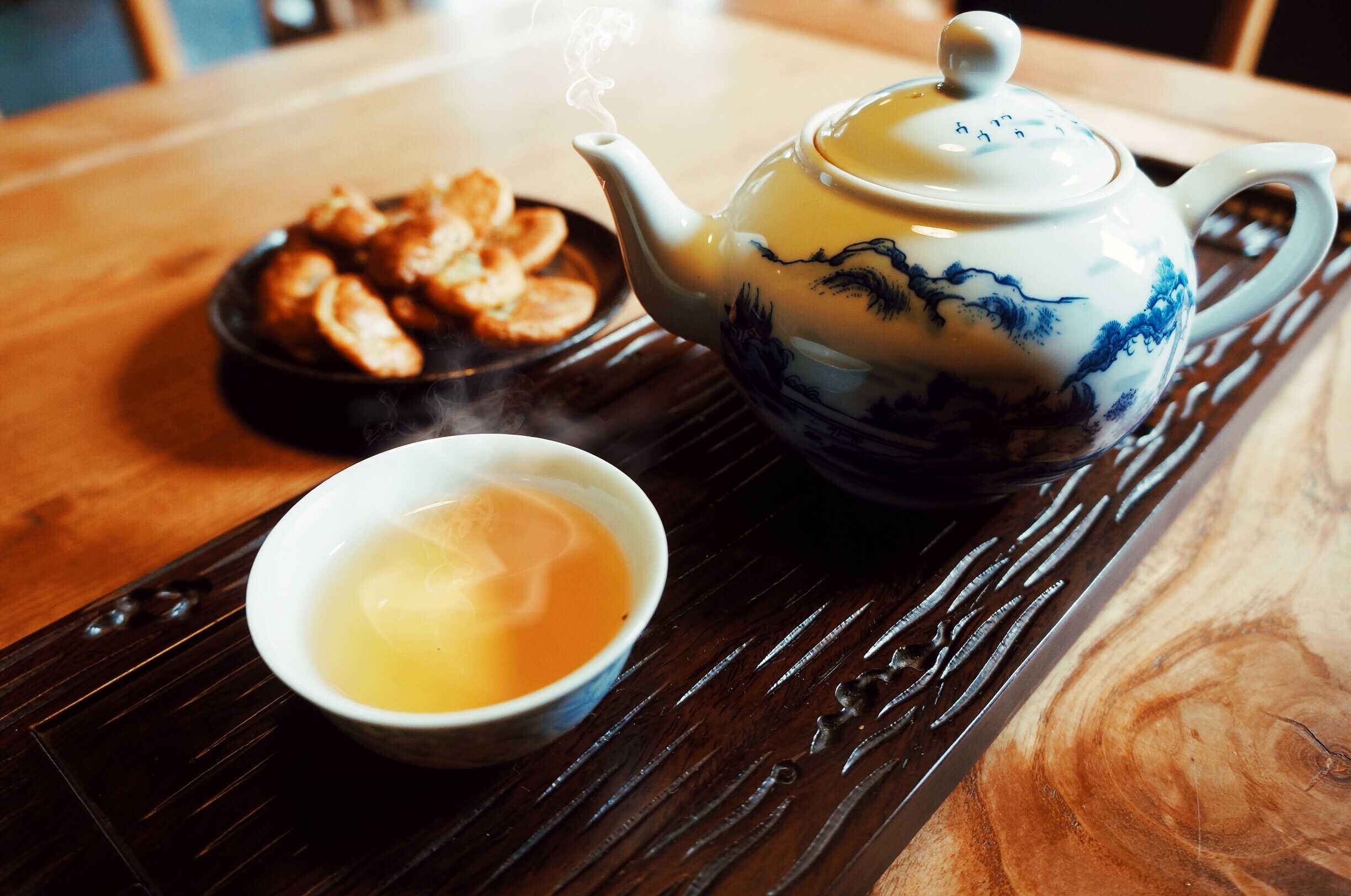 trà xanh tân cương