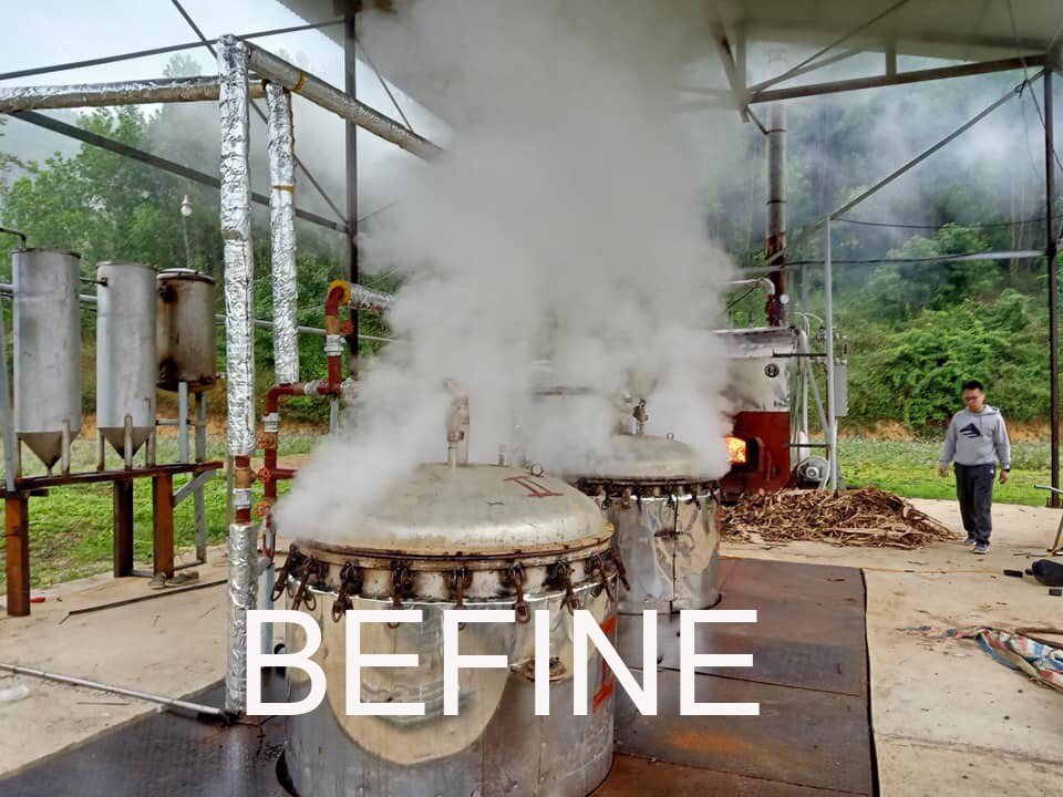 nhà máy sản xuất tinh dầu quế Befine