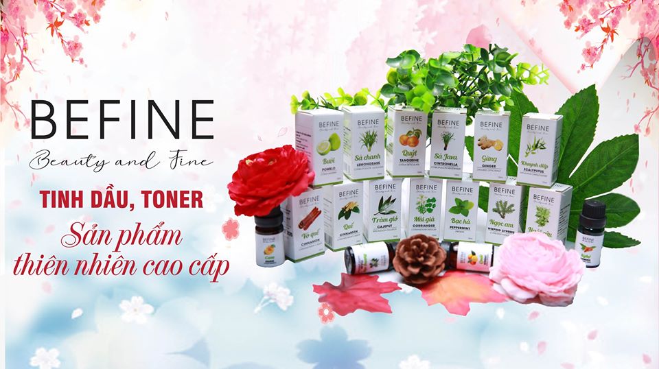 Befine- Tinh dầu, sản phẩm thiên nhiên chất lượng cao