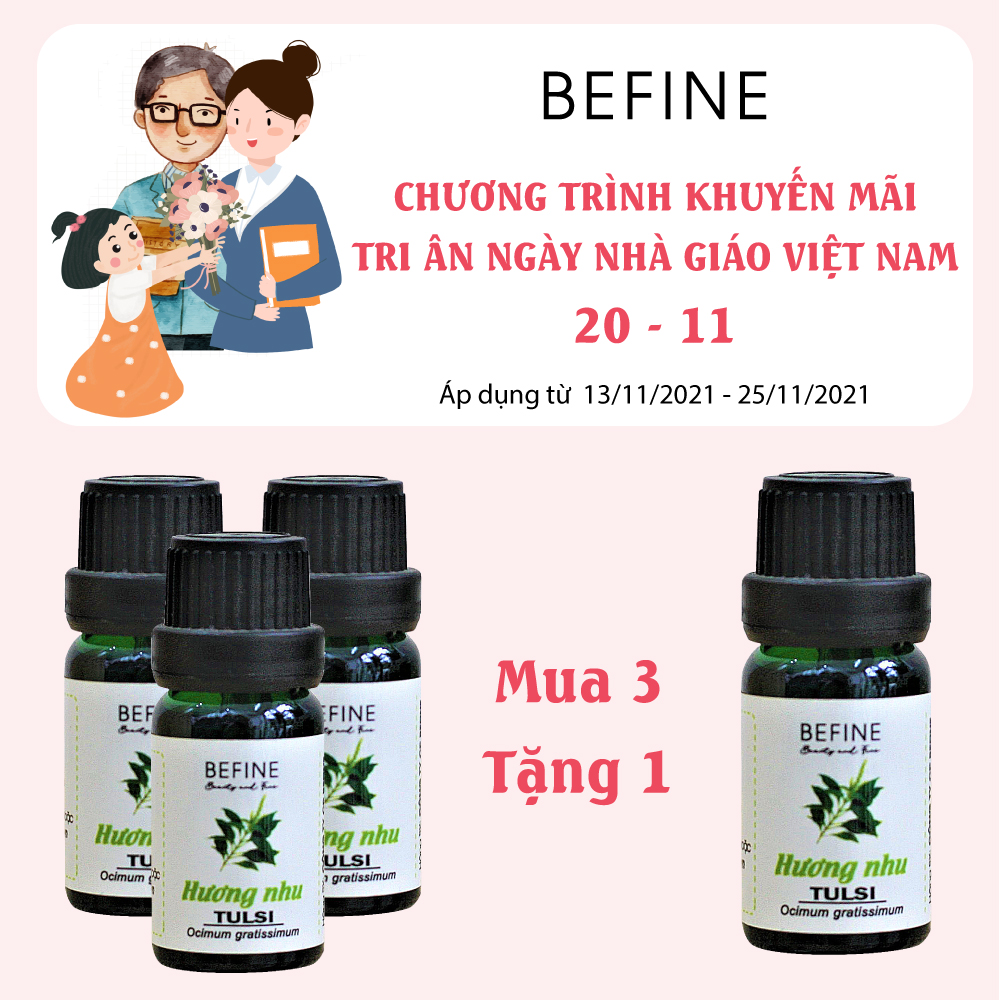 Tinh dầu hương nhu 10ml