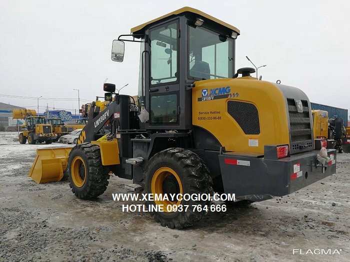 máy xúc lật xcmg lw180fv gầu 1.2 m3
