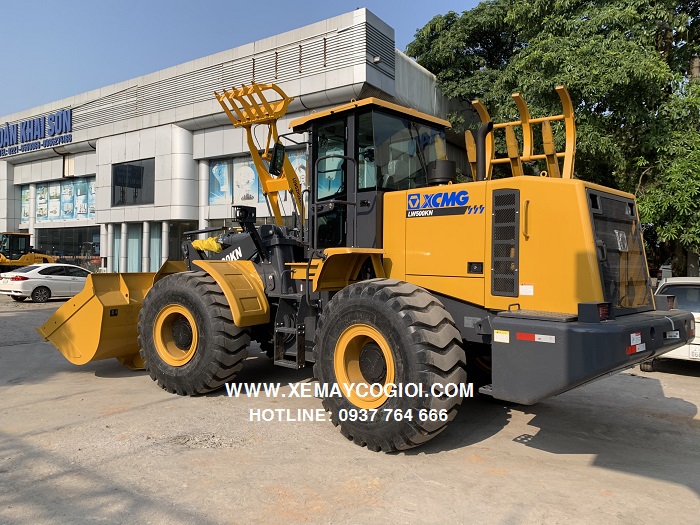 máy xúc lật xcmg lw500kn gầu 3.5 m3