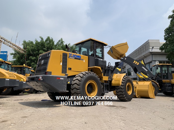 máy xúc lật xcmg lw500kn gầu 4.5 m3