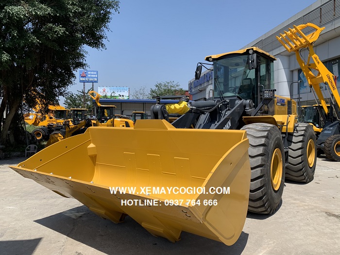 máy xúc lật xcmg lw600kn gầu 4.5 m3