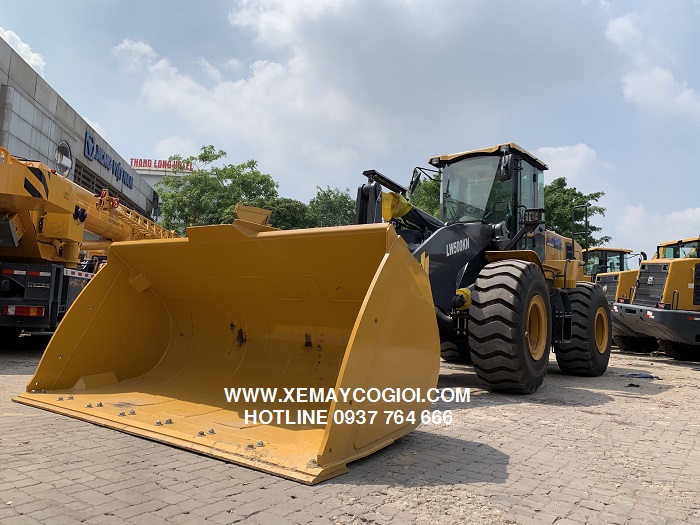 máy xúc lật xcmg lw500kn gầu 4.5 m3
