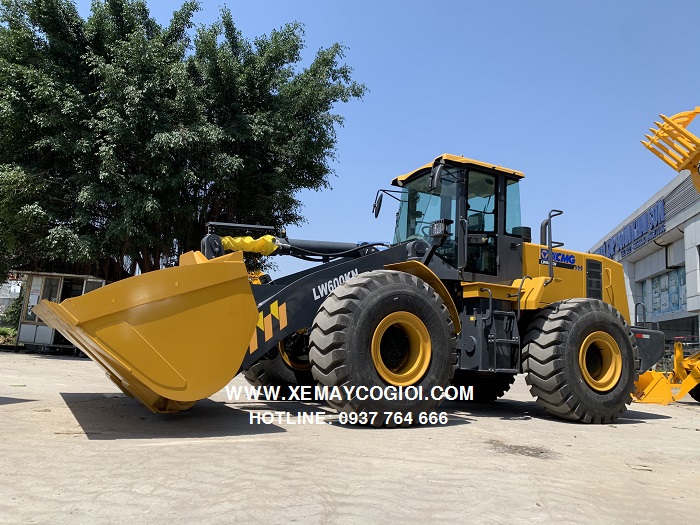 máy xúc lật xcmg lw600kn gầu 4.5 m3