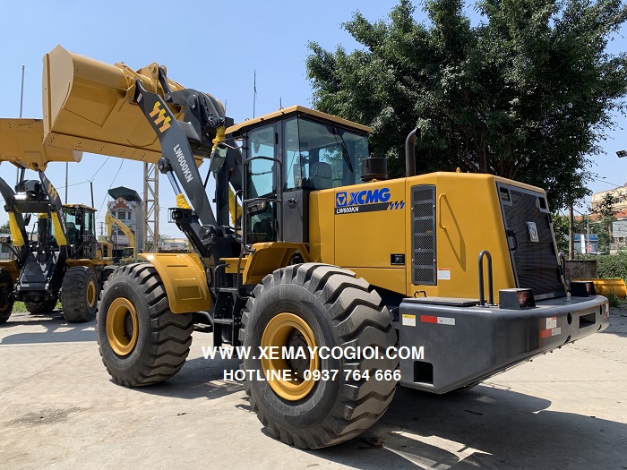 máy xúc lật xcmg lw600kn gầu 4.5 m3