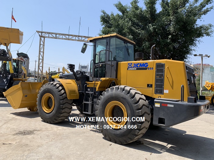 máy xúc lật xcmg lw600kn gầu 4.5 m3