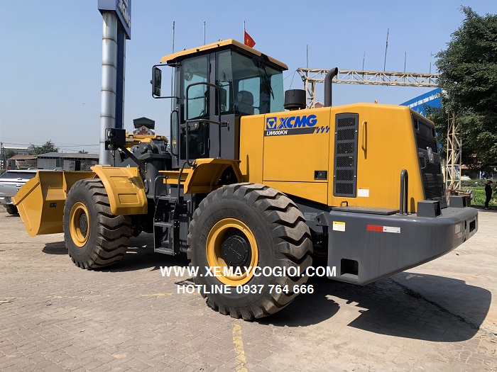 máy xúc lật xcmg lw600kn gầu 5 m3