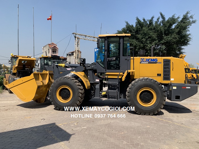 máy xúc lật xcmg lw600kn gầu 5 m3