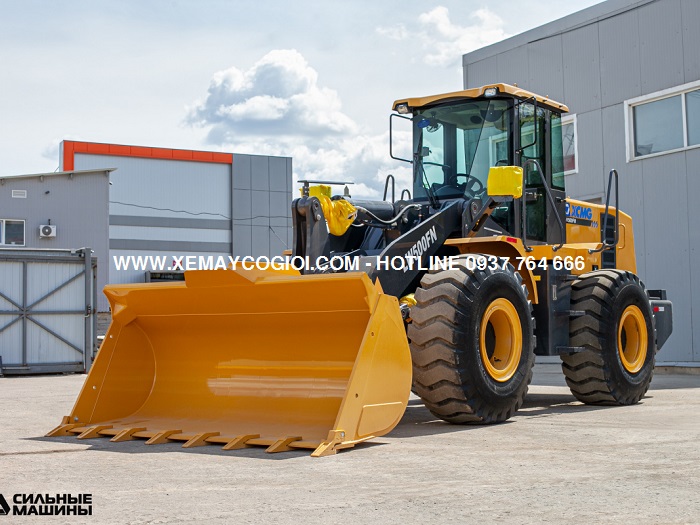 máy xúc lật xcmg lw500fn gầu 3 m3