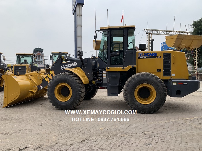 máy xúc lật xcmg lw500fn