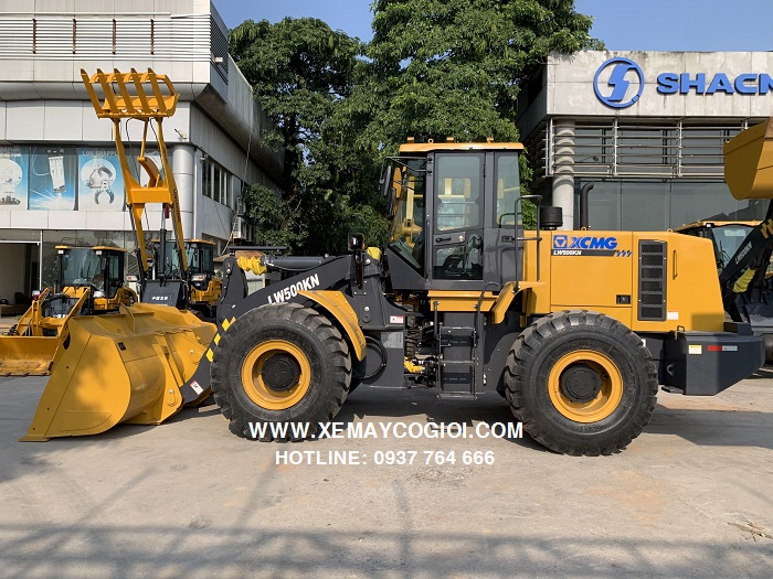 máy xúc lật xcmg lw500kn gầu 3.5 m3